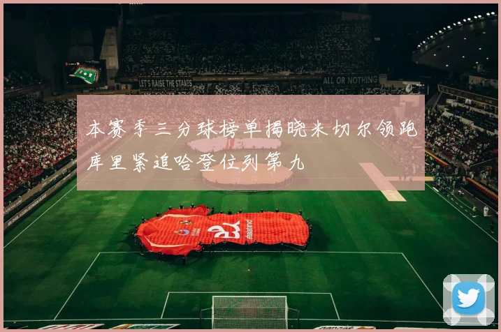 本赛季三分球榜单揭晓米切尔领跑库里紧追哈登位列第九